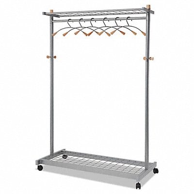 Garment Rack 72 x 22 In Gray