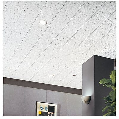 Ceiling Tile 12 in L 12 in W PK40