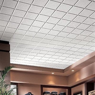 Ceiling Tile 48 in L 24 in W PK10