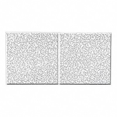 Ceiling Tile 48 in L 24 in W PK8