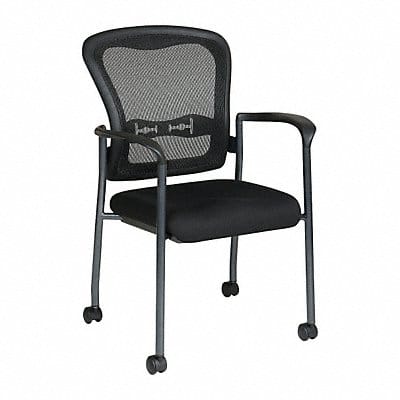 Chair Stacking Fabric/Metal Fabric Coal