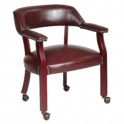 Work Smart Guest Chair Ox Blood