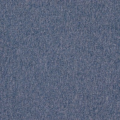 Carpet Tile 19-11/16in. L Blue PK20