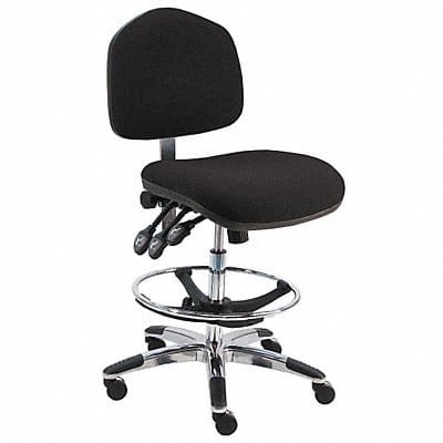 Task Chair Fabric Black 21-31 Seat Ht