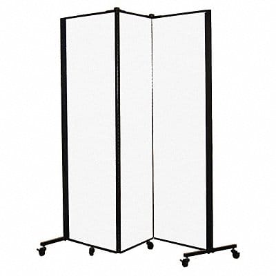 Portable Room Divider 5Ft 9In W Ice