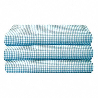 Cot Sheet Toddler Gingham PK12
