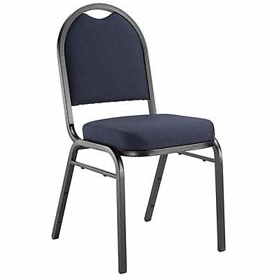 Stacking Chair Steel Blue/Black