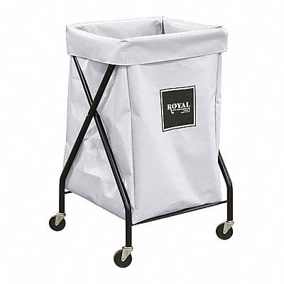 X-Frame Cart 6 Bu White Vinyl