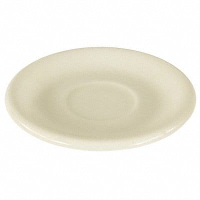 Saucer 4 Dia Bone White PK36
