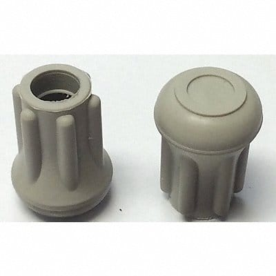 Protective Leg Tip SlipOn Rd 33/64 PK10