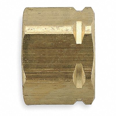 Tube Nut Brass Comp 1/8In PK100