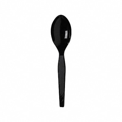 Disposable Spoon Black Dixie Med PK1000