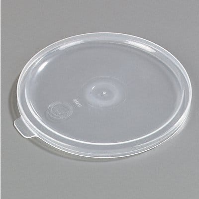 Food Crock Lid 0.38 in H Clear PK12