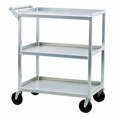 Bussing Cart 18 1/2 in L Aluminum