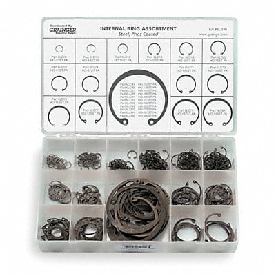 Int Retain Ring Asst 243 Pc 25 Szs
