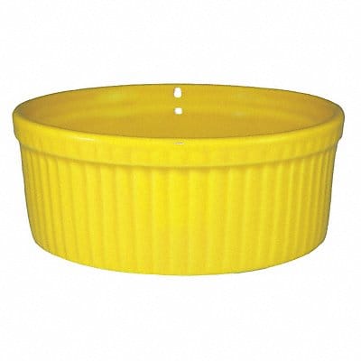 Fluted Ramekin 6 oz Cap. Yellow PK36
