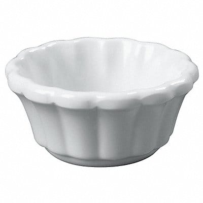 Scalloped Ramekin 3 oz Cap. White PK48