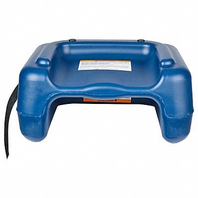 Booster Seat 7 7/8 in H Blue PK4