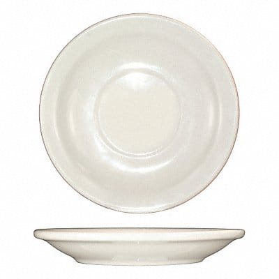 Saucer 5 1/2 Dia American White PK36
