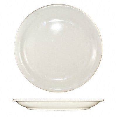 Plate 6 1/2 Dia American White PK36