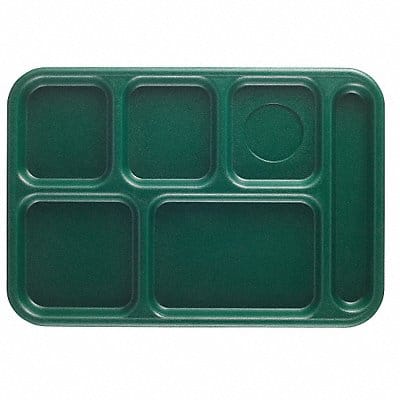 Compartment Tray 14 1/2 in L Green