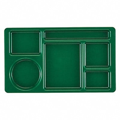 Compartment Tray 15 in L Green