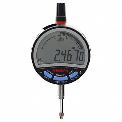 Digital Indicator 0 to 12.7mm Range Flat