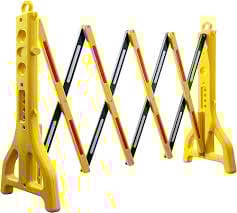 Expandable Collapsible and Retractable Barrier Ac
